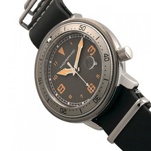 Load image into Gallery viewer, Morphic M58 Series Nato Leather-Band Watch w/ Date - Silver/Black - MPH5801
