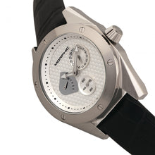 Load image into Gallery viewer, Morphic M46 Series Leather-Band Men's Watch w/Date - Silver - MPH4601