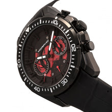 Load image into Gallery viewer, Morphic M66 Series Skeleton Dial Leather-Band Watch w/ Day/Date - Black - MPH6606