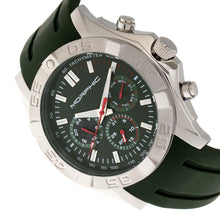 Load image into Gallery viewer, Morphic M75 Series Tachymeter Strap Watch w/Day/Date - Silver/Green - MPH7502