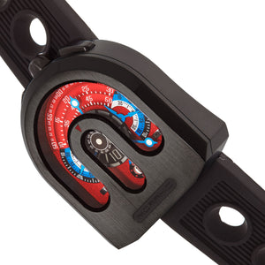 Morphic M95 Series Chronograph Strap Watch w/Date - Red/Blue - MPH9506