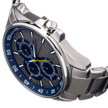 Load image into Gallery viewer, Morphic M92 Series Bracelet Watch w/Day/Date - Grey & Blue - MPH9207