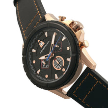 Load image into Gallery viewer, Morphic M57 Series Chronograph Leather-Band Watch - Rose Gold/Black - MPH5705