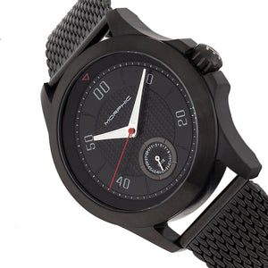 Morphic M80 Series Bracelet Watch w/Date - Black - MPH8004