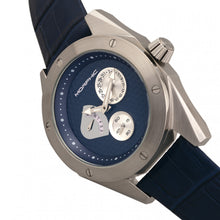 Load image into Gallery viewer, Morphic M46 Series Leather-Band Men's Watch w/Date - Silver/Navy - MPH4603