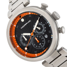 Load image into Gallery viewer, Morphic M87 Series Chronograph Bracelet Watch w/Date - Silver/Orange - MPH8704