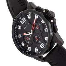 Load image into Gallery viewer, Morphic M82 Series Chronograph Leather-Band Watch w/Date - Black - MPH8205