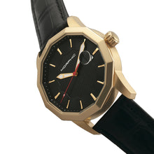 Load image into Gallery viewer, Morphic M56 Series Leather-Band Watch w/Date - Gold/Black - MPH5603