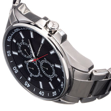 Load image into Gallery viewer, Morphic M92 Series Bracelet Watch w/Day/Date - Black - MPH9202