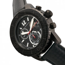 Load image into Gallery viewer, Morphic M51 Series Chronograph Leather-Band Watch w/Date - Black - MPH5104