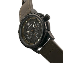 Load image into Gallery viewer, Morphic M61 Series Chronograph Leather-Band Watch w/Date - Black/Olive - MPH6106