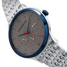 Load image into Gallery viewer, Morphic M65 Series Bracelet Watch w/Day/Date - Silver/Grey - MPH6501