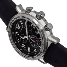 Load image into Gallery viewer, Morphic M93 Series Chronograph Strap Watch w/Date - Silver/Black - MPH9301