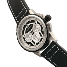 Load image into Gallery viewer, Morphic M61 Series Chronograph Leather-Band Watch w/Date - Silver/Black - MPH6101