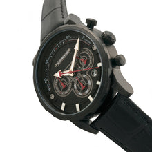 Load image into Gallery viewer, Morphic M60 Series Chronograph Leather-Band Watch w/Date - Black - MPH6005