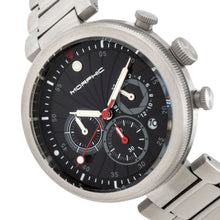 Load image into Gallery viewer, Morphic M87 Series Chronograph Bracelet Watch w/Date - Silver/Black - MPH8702