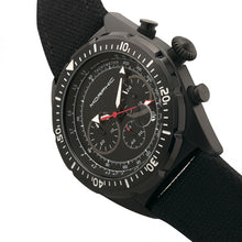 Load image into Gallery viewer, Morphic M53 Series Chronograph Fiber-Weaved Leather-Band Watch w/Date - Black - MPH5305