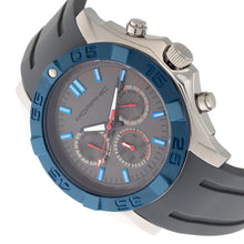 Load image into Gallery viewer, Morphic M75 Series Tachymeter Strap Watch w/Day/Date - Silver/Grey - MPH7503