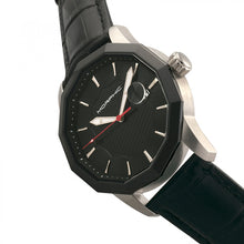 Load image into Gallery viewer, Morphic M56 Series Leather-Band Watch w/Date - Silver/Black - MPH5601