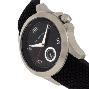 Morphic M80 Series Strap Watch w/Date - Silver/Black - MPH8005