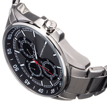 Load image into Gallery viewer, Morphic M92 Series Bracelet Watch w/Day/Date - Grey & Black - MPH9206