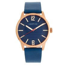 Load image into Gallery viewer, Morphic M77 Series Leather-Band Watch - Blue - MPH7705