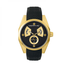 Load image into Gallery viewer, Morphic M34 Series Men's Watch w/ Day/Date - Gold/Black - MPH3406
