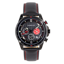 Load image into Gallery viewer, Morphic M88 Series Chronograph Leather-Band Watch w/Date - Black - MPH8806