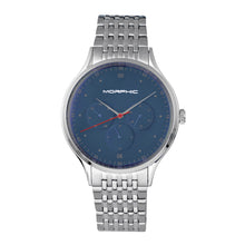 Load image into Gallery viewer, Morphic M65 Series Bracelet Watch w/Day/Date - Silver/Blue - MPH6503