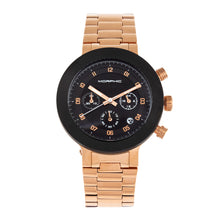 Load image into Gallery viewer, Morphic M78 Series Chronograph Bracelet Watch - Rose Gold/Black - MPH7806
