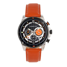 Load image into Gallery viewer, Morphic M88 Series Chronograph Leather-Band Watch w/Date - Camel/Black - MPH8801
