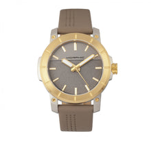 Load image into Gallery viewer, Morphic M54 Series Leather-Band Chronograph Watch - Silver/Beige - MPH5403