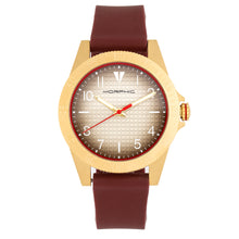 Load image into Gallery viewer, Morphic M84 Series Strap Watch - Maroon - MPH8402