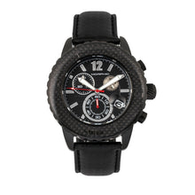 Load image into Gallery viewer, Morphic M51 Series Chronograph Leather-Band Watch w/Date - Black - MPH5104