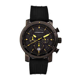 Morphic M90 Series Chronograph Watch w/Date - Black - MPH9005