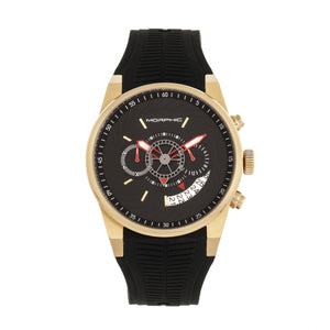 Morphic M72 Series Strap Watch - Black/Gold - MPH7203