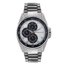 Load image into Gallery viewer, Morphic M92 Series Bracelet Watch w/Day/Date - Silver & Black - MPH9201
