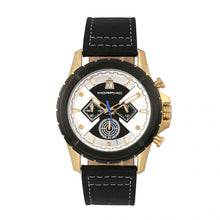 Load image into Gallery viewer, Morphic M57 Series Chronograph Leather-Band Watch - Gold/Black - MPH5703