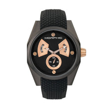 Load image into Gallery viewer, Morphic M34 Series Men's Watch w/ Day/Date - Black/Rose Gold - MPH3407