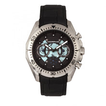 Load image into Gallery viewer, Morphic M66 Series Skeleton Dial Leather-Band Watch w/ Day/Date - Silver/Black - MPH6601