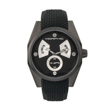 Load image into Gallery viewer, Morphic M34 Series Men's Watch w/ Day/Date - Black/Silver - MPH3404