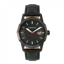 Load image into Gallery viewer, Morphic M56 Series Leather-Band Watch w/Date - Black - MPH5606