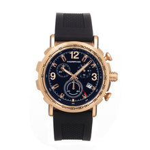 Load image into Gallery viewer, Morphic M93 Series Chronograph Strap Watch w/Date - Rose Gold/Black - MPH9303