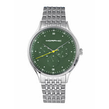 Load image into Gallery viewer, Morphic M65 Series Bracelet Watch w/Day/Date - Silver/Green - MPH6502