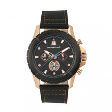 Load image into Gallery viewer, Morphic M57 Series Chronograph Leather-Band Watch - Rose Gold/Black - MPH5705
