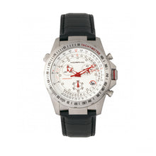 Load image into Gallery viewer, Morphic M36 Series Leather-Band Chronograph Watch - Silver/White - MPH3601