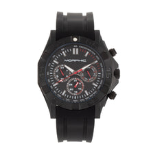 Load image into Gallery viewer, Morphic M75 Series Tachymeter Strap Watch w/Day/Date - Black - MPH7506