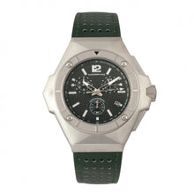 Load image into Gallery viewer, Morphic M55 Series Chronograph Leather-Band Watch w/Date - Silver/Green - MPH5502