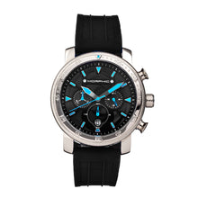 Load image into Gallery viewer, Morphic M90 Series Chronograph Watch w/Date - Black/Blue - MPH9002