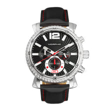 Load image into Gallery viewer, Morphic M89 Series Chronograph Leather-Band Watch w/Date - Black - MPH8902